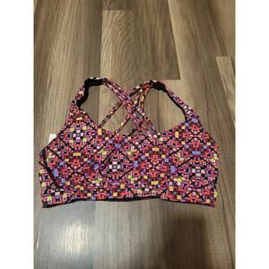 Victoria's Secret VSX Strappy Back Lightly Lined Wireless Sports Bra Size S